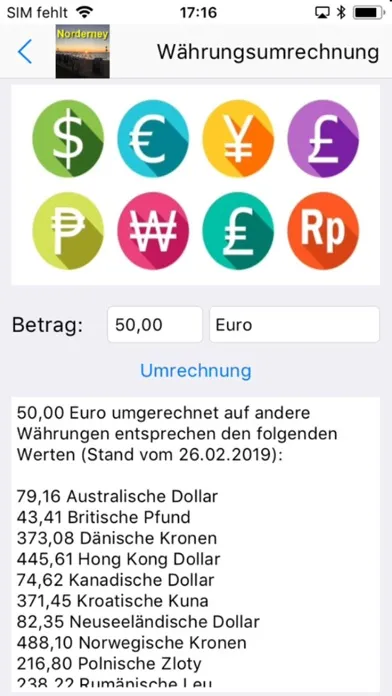 Norderney App für den Urlaub應用截圖