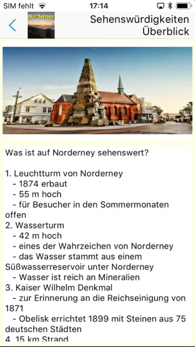 Norderney App für den Urlaub應用截圖
