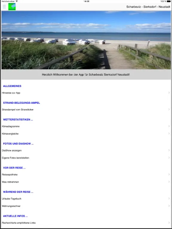 Capturas de tela do Scharbeutz App für den Urlaub iPad 