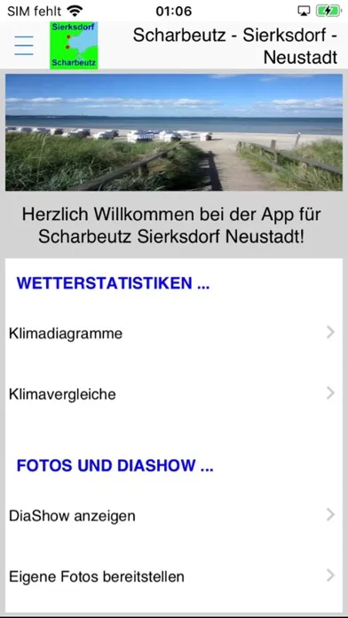 Capturas de tela do Scharbeutz App für den Urlaub