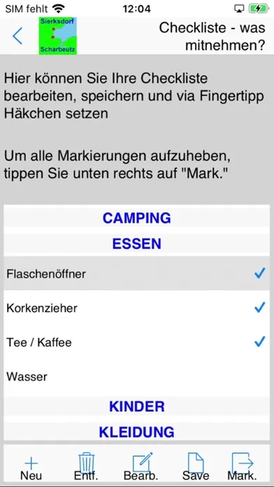 Capturas de tela do Scharbeutz App für den Urlaub