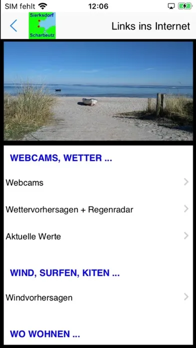 Capturas de tela do Scharbeutz App für den Urlaub