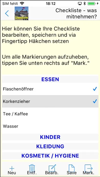 Usedom App für den Urlaub 스크린샷