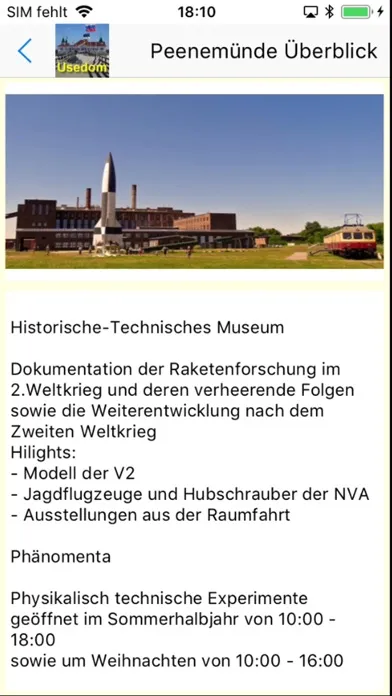 Usedom App für den Urlaub 스크린샷