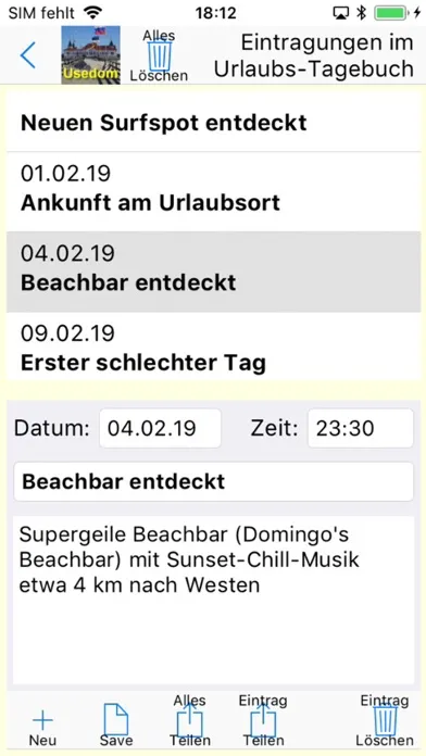 Usedom App für den Urlaub 스크린샷