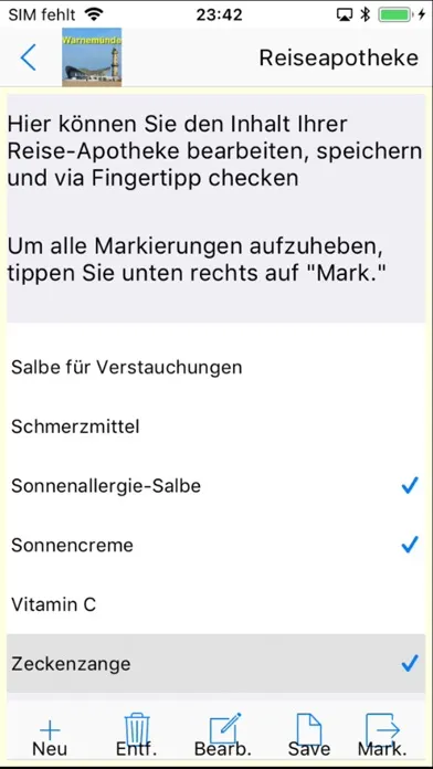 Warnemünde App für den Urlaub应用截图