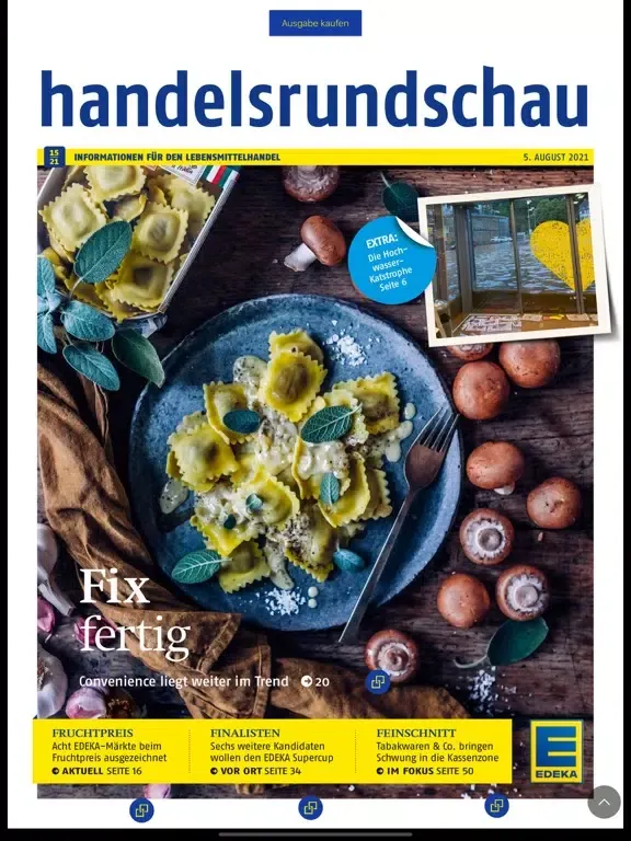 EDEKA handelsrundschau iPad  Ekran Görüntüleri