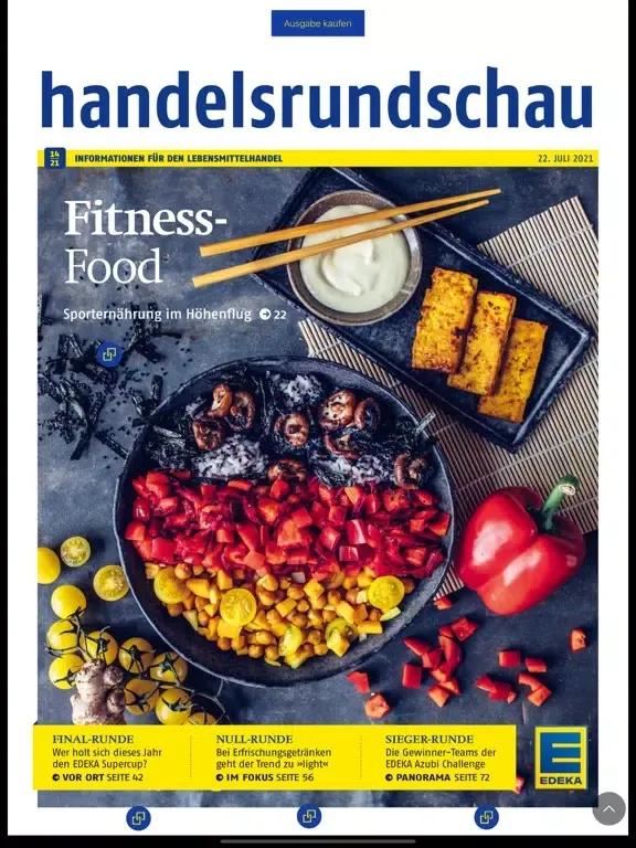 EDEKA handelsrundschau iPad  Ekran Görüntüleri
