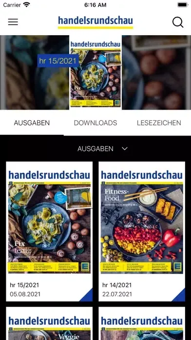 EDEKA handelsrundschau Ekran Görüntüleri