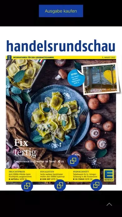 EDEKA handelsrundschau Ekran Görüntüleri