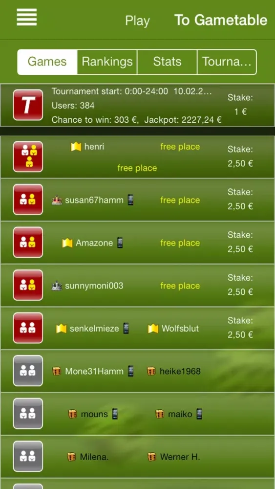 Capturas de pantalla de LiveKnobel - Yatzy Dice online Game!