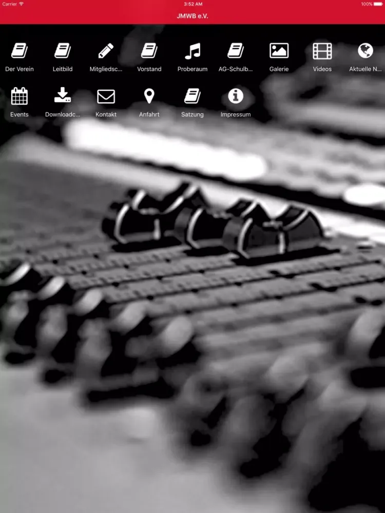 JMWB e.V. iPad  سکرین شاٹس