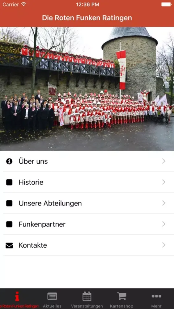 Rote Funken Ratingen سکرین شاٹس