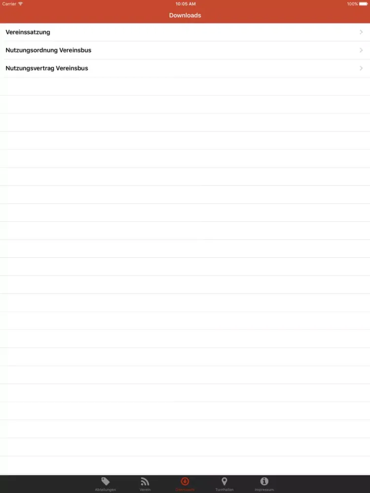 SV Sachsenring iPad 應用截圖