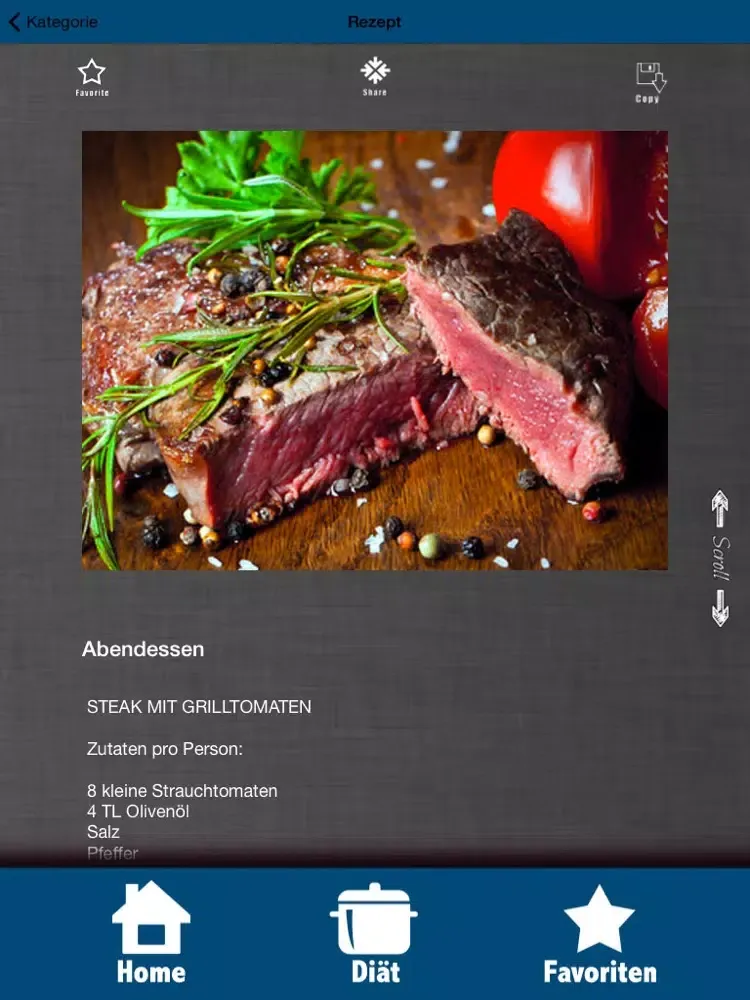 تصاویر Einfache Diät - 1 Tag Diät, 1 Tag essen ohne Regeln iPad 
