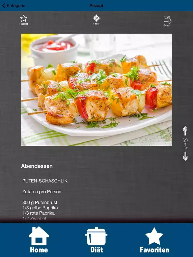 تصاویر Einfache Diät - 1 Tag Diät, 1 Tag essen ohne Regeln iPad 
