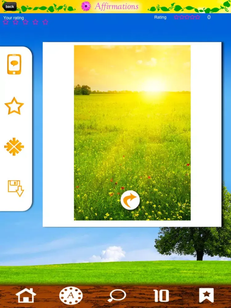 Affirmations - Daily Affirmations To Improve Your Life iPad 应用截图