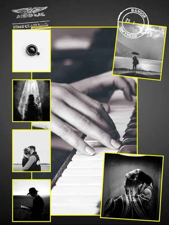 تصاویر Black and White - Ecard Maker iPad 