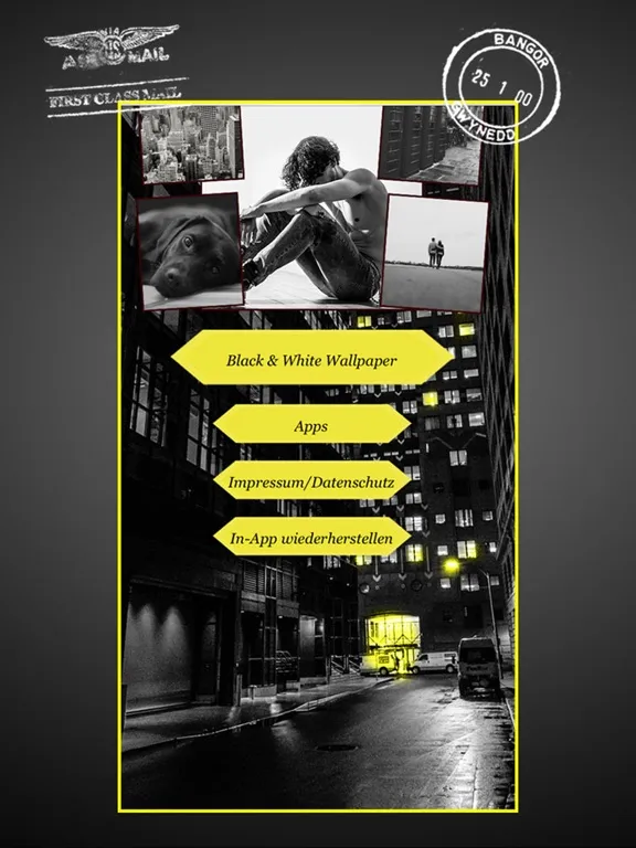 تصاویر Black and White - Ecard Maker iPad 