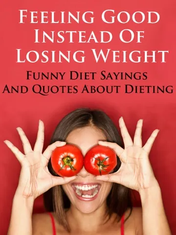 Diet Sayings & Funny Jokes - Feeling Good Instead Of Losing Weight iPad  スクリーンショット