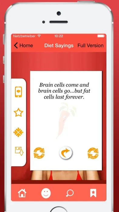 Diet Sayings & Funny Jokes - Feeling Good Instead Of Losing Weight スクリーンショット
