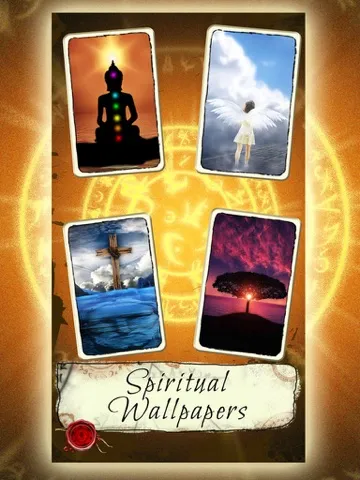 Captures d'écran de Spiritual Wallpapers & Backgrounds - Create Positive Energy iPad 