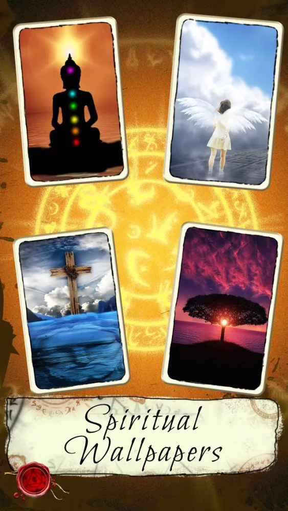 Captures d'écran de Spiritual Wallpapers & Backgrounds - Create Positive Energy