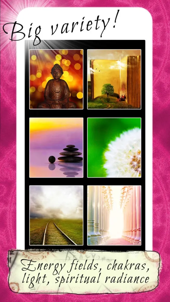 Captures d'écran de Spiritual Wallpapers & Backgrounds - Create Positive Energy