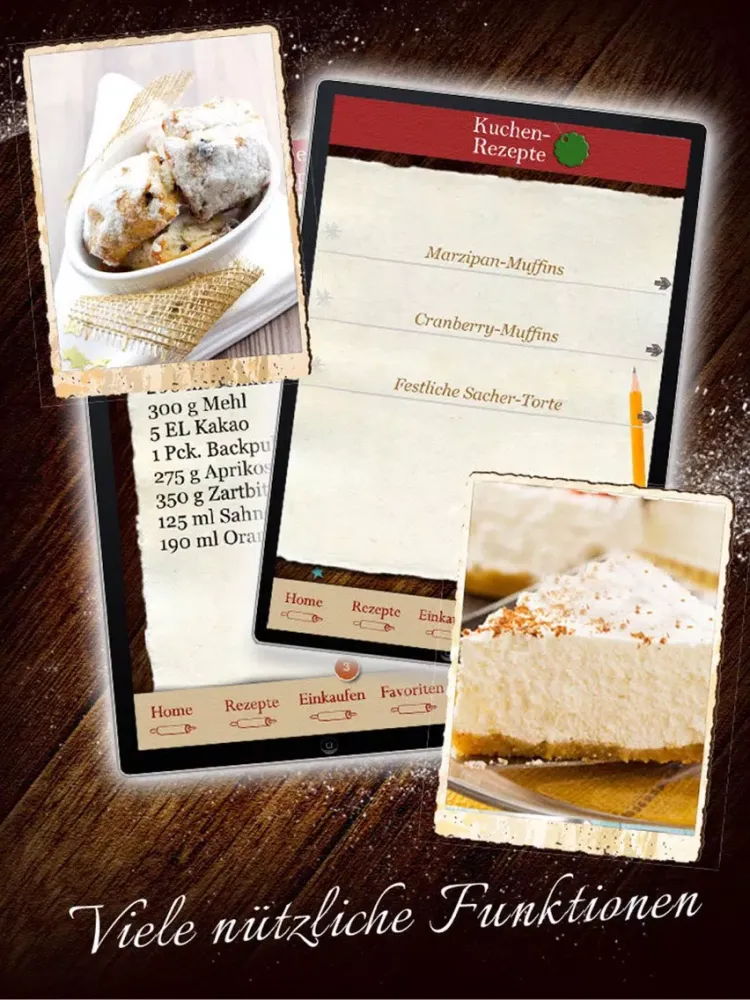 Festliche Kuchen - Rezepte iPad  স্ক্রিনশট