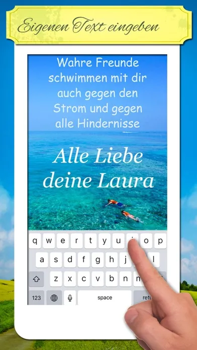 Freundschafts-Spruchbilder - Zitate Sprüche Bilder स्क्रीनशॉट