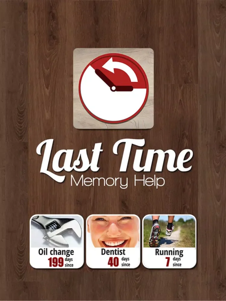 ภาพหน้าจอของ Last Time Memory Help Remember iPad 