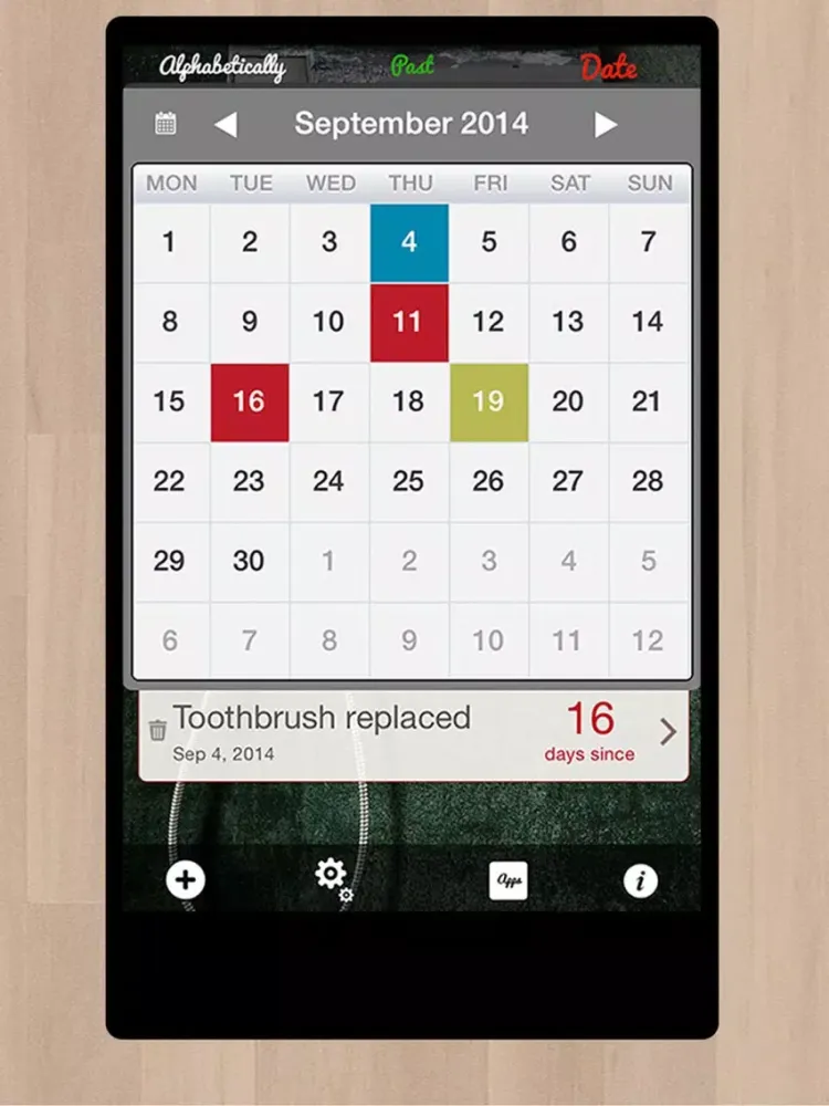 ภาพหน้าจอของ Last Time Memory Help Remember iPad 