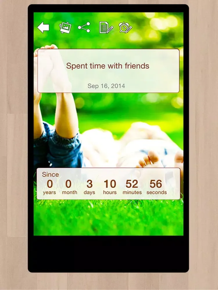ภาพหน้าจอของ Last Time Memory Help Remember iPad 