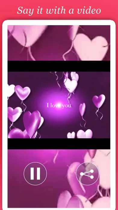 Screenshot di Video Love Greeting Cards – Romantic Greetings