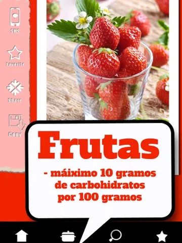 Скриншоты Dieta Low Carb - Lista: Alimentos con pocos carbohidratos iPad 