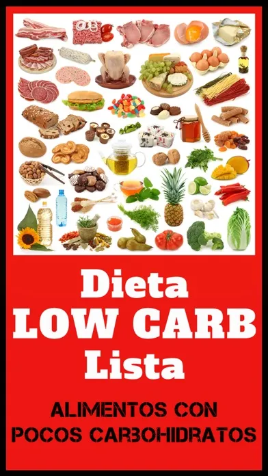 Скриншоты Dieta Low Carb - Lista: Alimentos con pocos carbohidratos