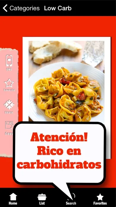 Скриншоты Dieta Low Carb - Lista: Alimentos con pocos carbohidratos
