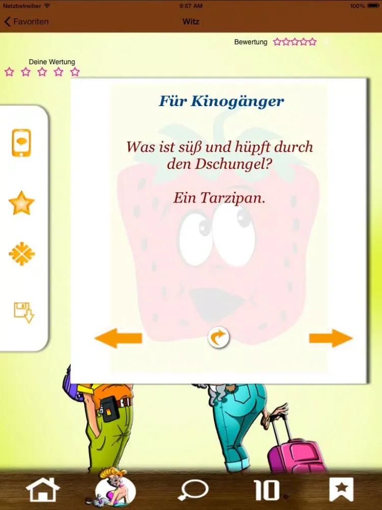 Neue Witze - Die besten Jokes und Sprüche zum Lachen iPad  Ekran Görüntüleri