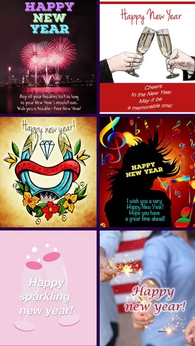 Happy New Year - Greeting Cards 2017 Screenshots