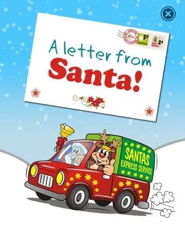 Letter from Santa - Get a Christmas Letter from Santa Claus iPad 应用截图