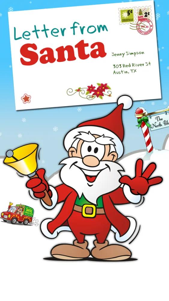 Letter from Santa - Get a Christmas Letter from Santa Claus应用截图