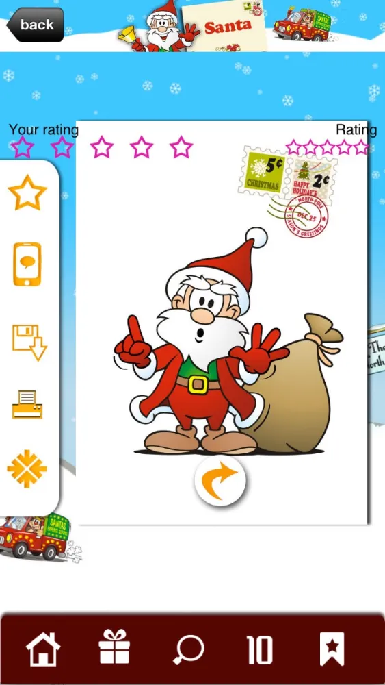 Letter from Santa - Get a Christmas Letter from Santa Claus应用截图