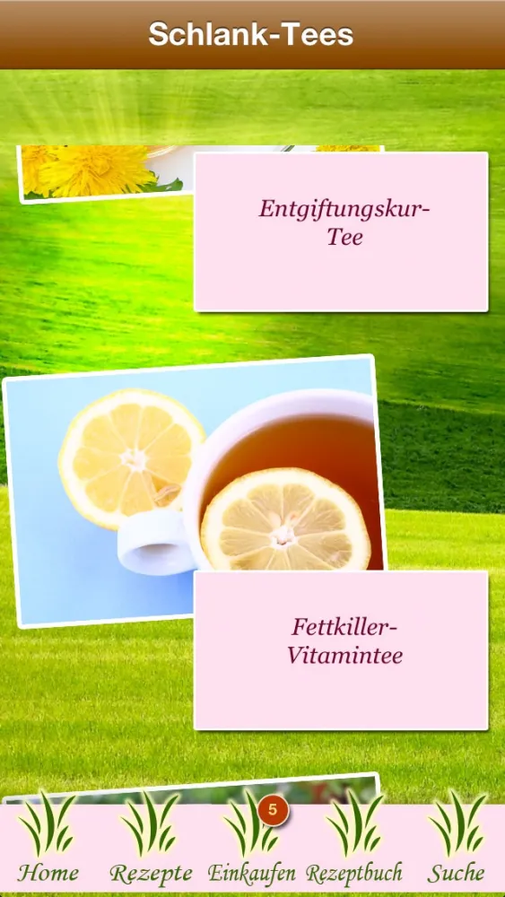 Capturas de tela do Weight Loss Diet Tea