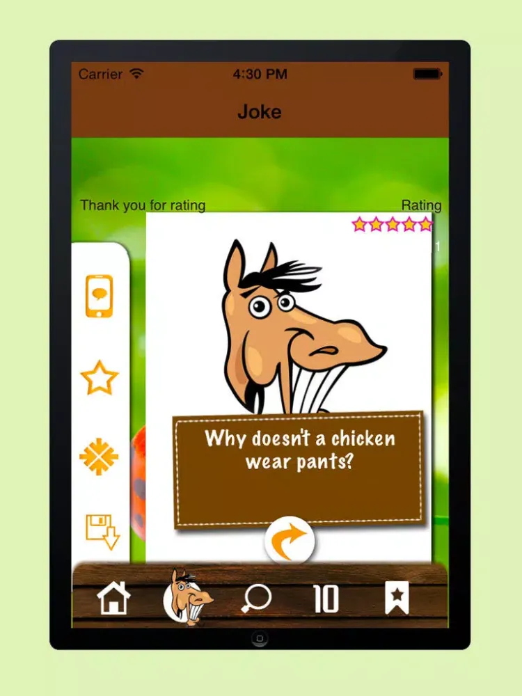 Animal Jokes for Adults - So funny! iPad  Screenshots