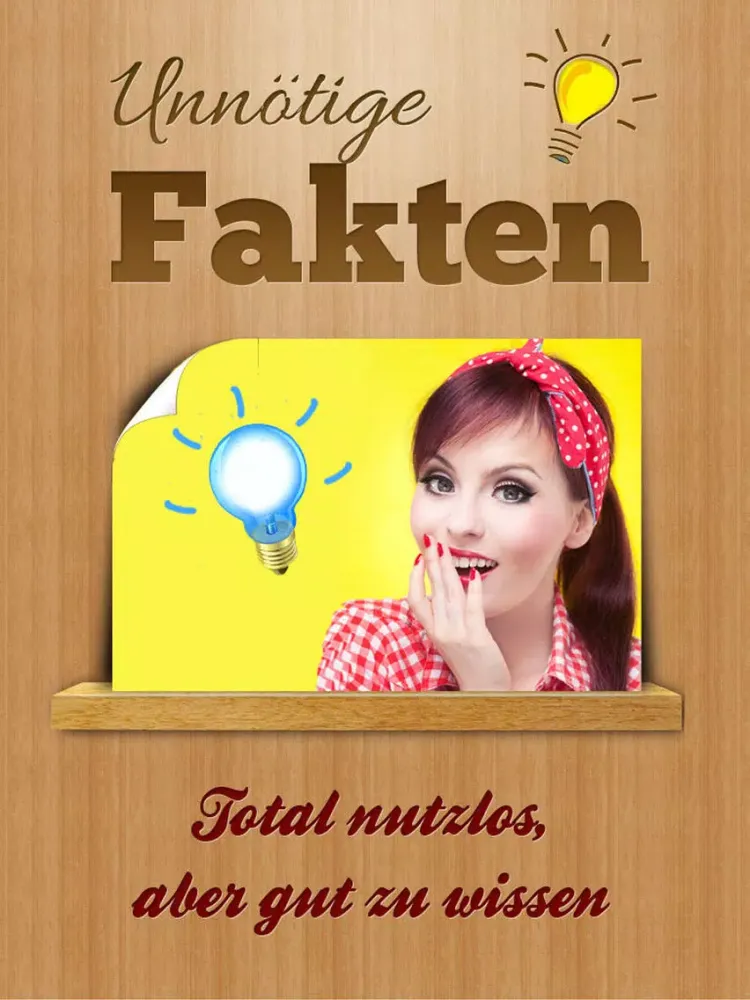 Tangkapan layar Unnötige Fakten - Nutzloses, interessantes Wissen iPad 