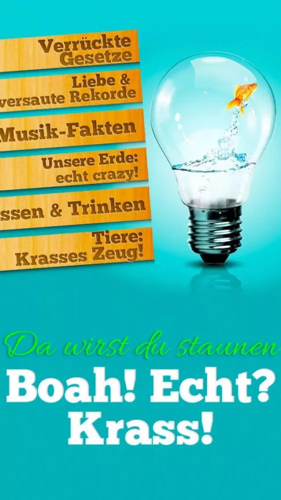 Tangkapan layar Unnötige Fakten - Nutzloses, interessantes Wissen