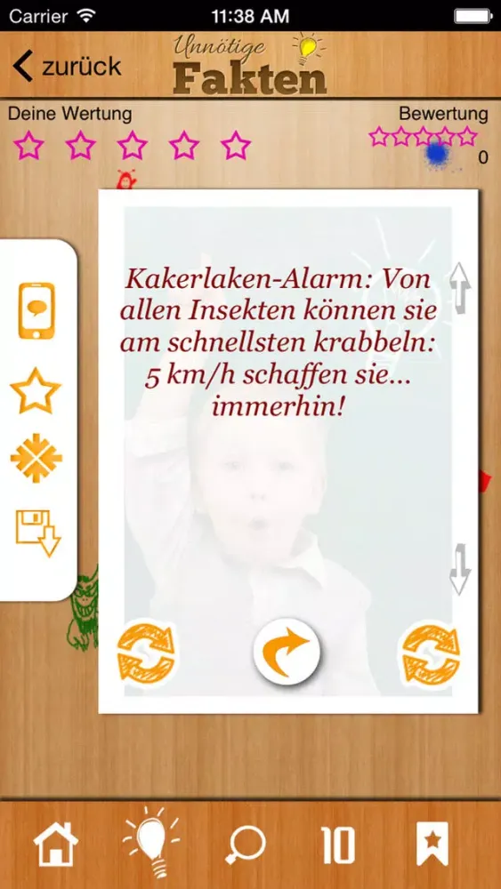 Tangkapan layar Unnötige Fakten - Nutzloses, interessantes Wissen
