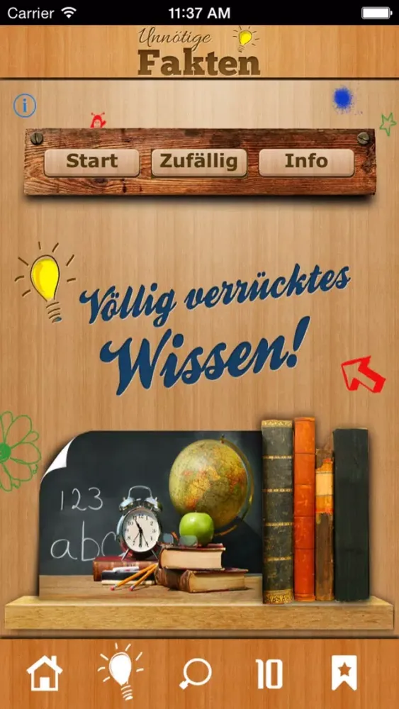 Tangkapan layar Unnötige Fakten - Nutzloses, interessantes Wissen
