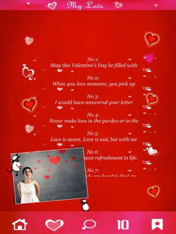 Скриншоты My Love - Heart Touching Quotes & Daily Sayings iPad 