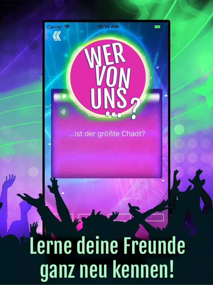 Capturas de pantalla de Wer von uns …? DAS PARTYSPIEL iPad 